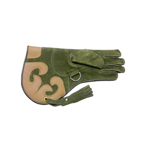 ถุงมือสำหรับนักเลี้ยงเหยื่อเหยี่ยว คุณภาพสูง ระบายอากาศได้ดี สวมใส่สบาย ผลิตจากโรงงานโดยตรง ดีไซน์ใหม่ล่าสุด - Product Image 3