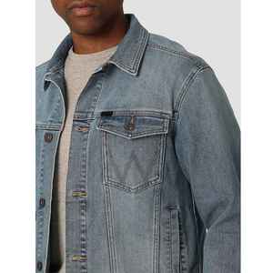 แจ็คเก็ตยีนส์ผู้ชายดีไซน์ใหม่ปี 2026 แบบสั่งทำพิเศษ แจ็คเก็ตผ้าเดนิมกันลมและกันน้ำ ผ้าแคนวาส 100% ผ้าฝ้าย - Product Image 2