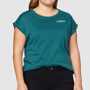 Camiseta Casual de Verano para Mujer, Estilo Urbano, Corte Holgado, Manga Corta, Moda 2026, para Pedidos al por Mayor - Product Image 1