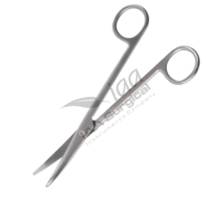 Tijeras Mayo Rectas de 15 cm, Instrumentos Quirúrgicos de Acero Inoxidable para Cortar Tejidos Corporales, Suturas y Disección - Product Image 3