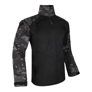 Camisa Táctica Ligera de Manga Larga para Hombre Sinairsoft, de Algodón y Poliéster, Camuflaje, Cómoda, con Logotipo y Color Personalizados - Product Image 1