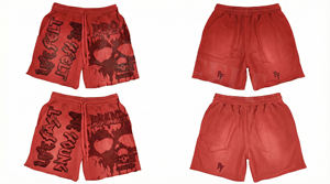 Fabricante de Ropa Personalizada, Pantalones Cortos de Verano para Hombre, Estilo Urbano, Transpirables, 100% Algodón - Product Image 4