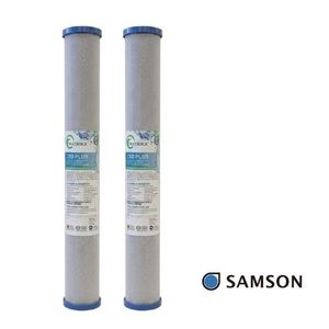 Filtre à eau potable résidentiel certifié ISO 9001 et 14001, GreenBlock, écologique, charbon actif, fraîcheur toute saison - Product Image 1