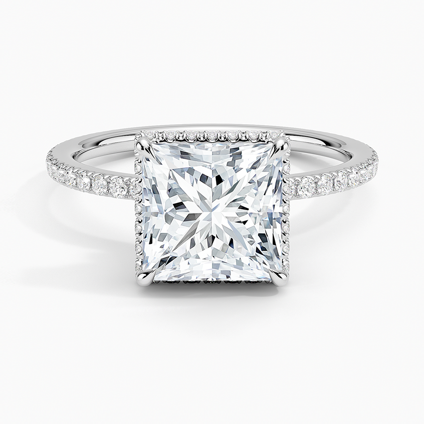 White Gold Plated