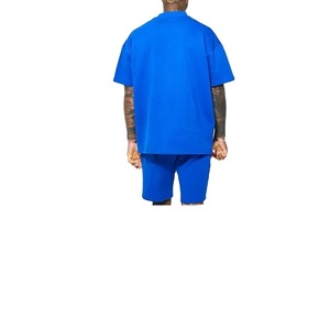 Conjunto de Verano de Dos Piezas para Hombre 2026, Ropa Casual de Calle para Otoño, Estampado, Transpirable, Antiestático, 100% Algodón, Camiseta y Pantalones - Product Image 6