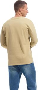 Camiseta de Cuello Redondo para Hombre, de Algodón Premium, Preencogida, Tallas S-3XL - Product Image 2