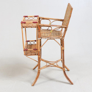 Silla de alimentación para bebés hecha en Vietnam, de ratán, para niños pequeños e infantes, con un diseño cómodo. - Product Image 1