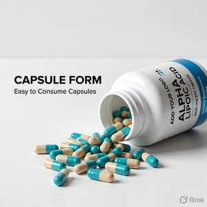 Cápsulas de ALA de Alta Calidad, Suplemento Dietético, Marca Privada OEM - Product Image 3