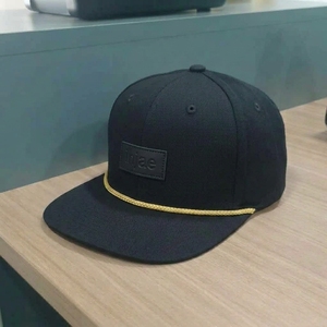 Casquettes de golf personnalisées à 6 panneaux, structurées, à visière plate, personnalisation OEM ODM, faible MOQ, articles de coiffure - Product Image 4