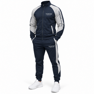 Chándal Deportivo Personalizado de Alta Calidad al por Mayor para Hombre, Talla XL, Secado Rápido, Logotipo Impreso, Ropa Deportiva Masculina de Talla Grande - Product Image 5