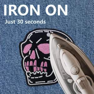 Custom Cool Morale Designer Hat Fabric Woven Full Embroidered Logo Iron on Embroidery Badges Patches for Jackets Hats Clothing - Product Image 4