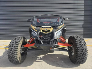 PRESTAZIONI <span class=keywords><strong>TOP</strong></span> 2026 <span class=keywords><strong>Maverick</strong></span> X3 X RS Turbo R Gold & Can-Am Rosso Side By Side PER ADULTI - Product Image 4