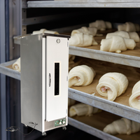 Nouvelle boulangerie électrique professionnelle pour la levée de diverses pâtes à levure, pain, pizza, pain artisanal - Acier inoxydable, usage professionnel