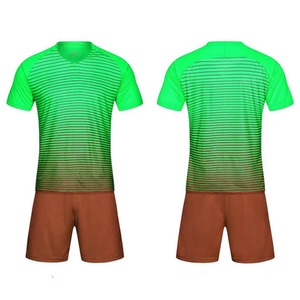 Ensemble de maillot de football unisexe blanc et bleu à manches courtes, col en V, polyester respirant, vêtements de sport pour adultes toutes saisons - Product Image 4
