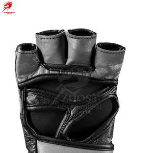 Guantes de Entrenamiento de Boxeo MMA de Medio Dedo, Ligeros, de Cuero, para Artes Marciales, Unisex, ZHOST INTERNATIONAL SPORTS - Product Image 5