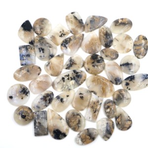 Cabujón de Cuarzo Dendrítico Natural de Tigre, Formas Mixtas, Ligero, Tamaño Libre para Joyería, Origen Rajasthan - Product Image 3
