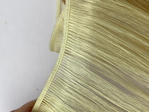 Russe de haute qualité pour les extensions de cheveux de trame de génie noués à la main trame sans couture de cheveux humains bruts - Product Image 5