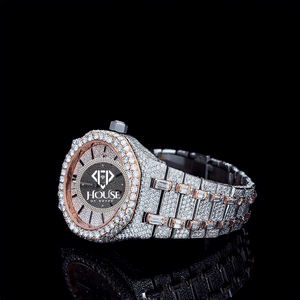 Reloj de Pulsera Automático de Lujo de Acero Inoxidable con Diamantes de Moissanita Iced Out, Estilo Hip Hop, Joyería para Hombre, Regalo - Product Image 2
