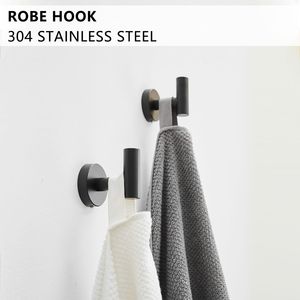 Juego de 8 Accesorios de Baño Negros de Acero Inoxidable, Toallero, Porta Toallas, Herrajes Premium para su Baño - Product Image 2