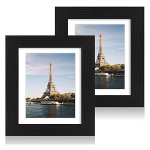 Rectangular Shape Pine <b>Wooden</b> <b>Photo</b> <b>Frame</b> Pack of 2 Handmade Carved <b>Frames</b> for Memorable Moments Display and Home Decor Supplier - Product Image 1