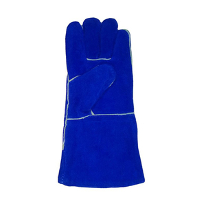 Gants de soudage pour les travailleurs du métal, protection contre la chaleur, protection contre les éclaboussures de métal fondu, type B, doublure en coton, tailles personnalisables, soudage - Product Image 5