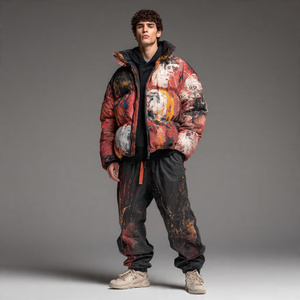Chaqueta Acolchada de Alta Calidad para Hombre, Chaqueta de Invierno con Capucha, Chaqueta Acolchada con Cierre para Hombre - Product Image 5
