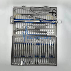 ชุดอุปกรณ์ผ่าตัดฝังรากฟันเทียม 39 ชิ้น ชุดเครื่องมือผ่าตัดช่องปากและใบหน้า ชุดผ่าตัดปริทันต์ขนาดเล็ก โดย ECHELON SURGICALS - Product Image 3