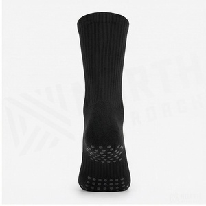 North Approach Crew <b>Socks</b> <b>Black</b> Breathable Running <b>Socks</b> for Adults Regular Style Knitted <b>Socks</b> - Product Image 2
