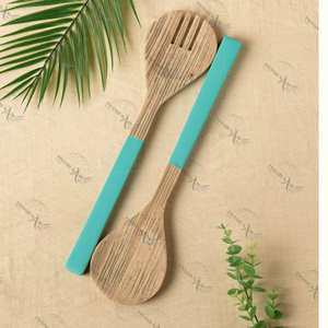 Juego de utensilios de cocina de bambú de cocina vietnamita 2025 con mango importado de confianza - Product Image 1