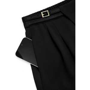 Pantalon Palazzo Élégant et Respirant Taille Haute pour Femme, Coupe Ample, Idéal pour le Bureau et les Tenues Décontractées, Service OEM - Product Image 4
