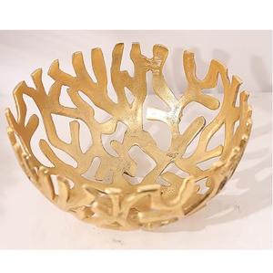 Attractive Look Hand Curved Decorative Food Serving Metal Bowl <b>Dinnerware</b> for Daily Home Use and Travel Serving Bowl - Product Image 5