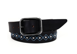 เข็มขัดหนังแท้แบบวินเทจขนาดสั่งทำพิเศษ ปี 2026 ทนทาน พร้อมหัวเข็มขัดแบบ D-ring รับผลิตแบบ OEM/ODM สำหรับผู้ชายและผู้หญิง จากซัพพลายเออร์อินเดีย - Product Image 5