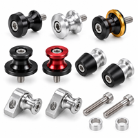 Bobine de support de moto personnalisée pour bras oscillant, adaptateur de levage arrière pour stand de paddock, bobine filetée OEM sur mesure