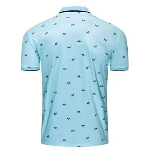 Camisetas de Golf con Estampado por Sublimación, Jersey de Manga Corta, Camisetas de Golf Personalizadas con Estampado, Camisetas de Golf a Rayas para Hombre, Fabricante de Ropa Deportiva de Golf - Product Image 3