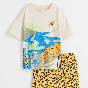 Ropa para Niños, Conjunto de Pantalones Cortos Deportivos de Verano para Niños, Conjuntos de 2 Piezas para Uso Casual, Ropa al por Mayor - Product Image 3