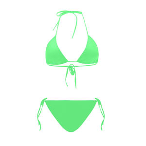 Bikinis Verdes Sólidos para Mujer, Diseño de Alta Gama, Fáciles de Usar, Cómodos, Lavables, en Oferta, Precio Bajo - Product Image 4