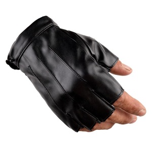 Guantes de Piel de Oveja de Invierno Premium para Hombre - Guantes Térmicos Resistentes al Viento para Motociclismo y Ciclismo/Pesca con Personalización - Product Image 1