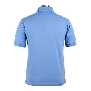 เสื้อโปโลผู้ชายไซส์ US แห้งเร็ว ระบายอากาศได้ดี แขนสั้น ผ้าถัก สำหรับออกกำลังกาย เล่นกีฬา  แบบเรียบ สามารถสั่งพิมพ์ลายได้ สีพื้น - Product Image 2