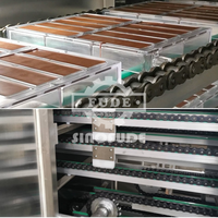 Machine à fabriquer des pépites de chocolat en acier inoxydable SINOFUDE, ligne de production de chocolat automatique multifonctionnelle