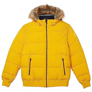 Chaqueta Acolchada para Hombre, Corte Clásico, Esencial para Clima Frío, con Acabado de Tela Premium, Ligera - Product Image 1