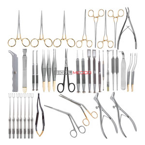 Juego de Instrumentos Nasales para Rinoplastia, Herramientas Manuales para Cirugía Plástica Nasal, Certificación CE, Acero Inoxidable de Grado Quirúrgico Clase I - Product Image 3