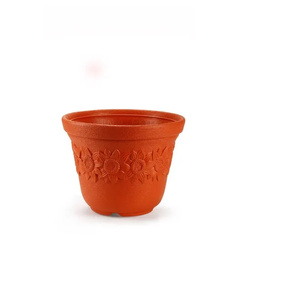 Pot de fleurs Sunny Pot 20 Fresh, grand pot en plastique de 20 pouces pour une utilisation intérieure et extérieure, jardin, balcon, terrasse - Product Image 4