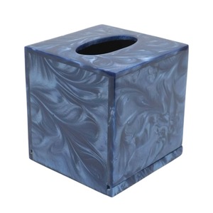 Housse élégante pour boîte à mouchoirs de table, pour salon, salle de bain et hôtel, porte-mouchoirs en résine design, boîte à mouchoirs décorative - Product Image 2