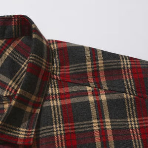 Chemises en flanelle pour hommes de qualité supérieure, respirantes, vintage, ajustées, en tissu doux, style streetwear, sans manches, pour garçons - Product Image 6