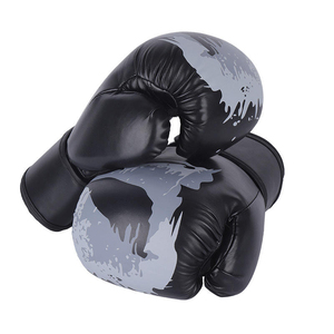 ถุงมือ MMA รุ่นใหม่สำหรับเด็กผู้ใหญ่ มวยอาชีพ เทควันโด มวยไทย ฝึกซ้อม หนังสังเคราะห์ แห้งเร็ว แบบผูกเชือก - Product Image 1