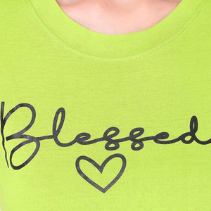 Top Corto Ligero de Moda, Diseño de Primera Calidad, Transpirable, Ajustado, Cuello Redondo, Manga Corta, con Logotipo Personalizado Estampado para Mujer - Product Image 5