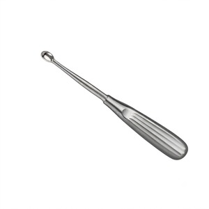 Juego de 11 Curetas Spratt Brun Mastoid # 5/0– # Instrumentos Quirúrgicos ORL para Oído, Acero Inoxidable Alemán, Reutilizables y Autoclavables - Product Image 3