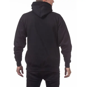 Hot-selling Custom Logo Drawstring Pullover Hoodies Blank Plain <b>Oversized</b> Fleece Zip up Fit Boxy <b>Hoodie</b> - Product Image 5