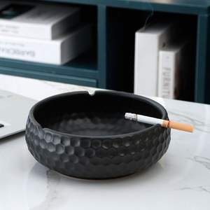 Cendrier, cendrier de table, cendrier pour fumeurs, cendrier robuste, cendrier rond, cendrier moderne, cendrier à cigares haut de gamme - Product Image 5