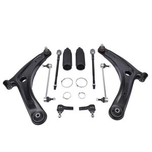 Kit de bras de suspension inférieurs avant, biellettes de direction et barres stabilisatrices pour Mitsubishi Outlander 2007-2017 - Product Image 1